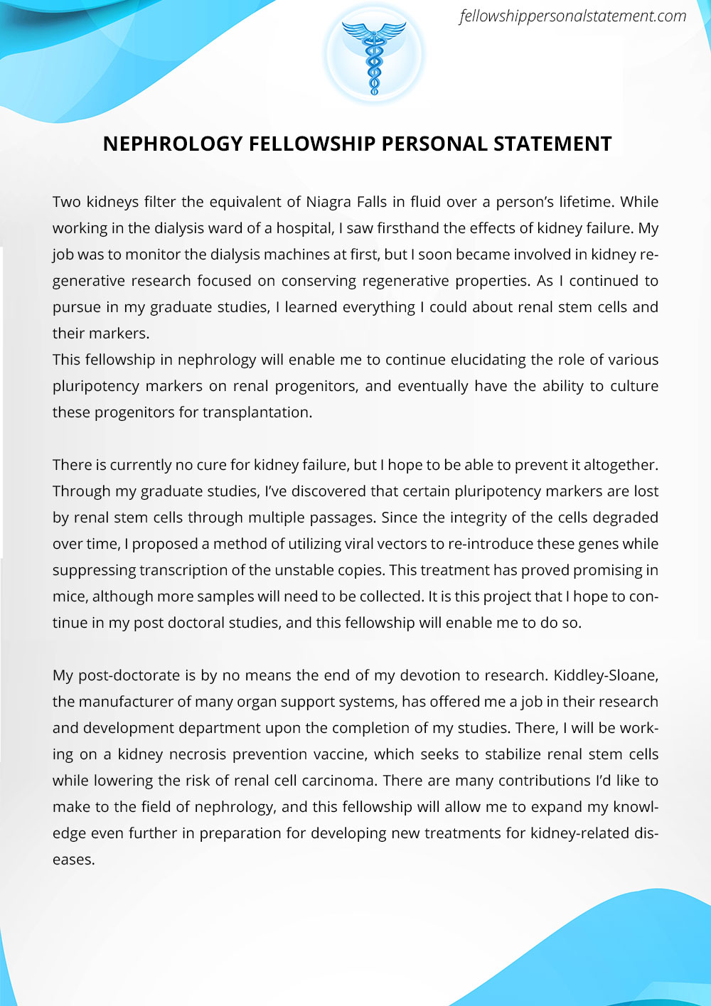 How to end a personal statement for a job application
